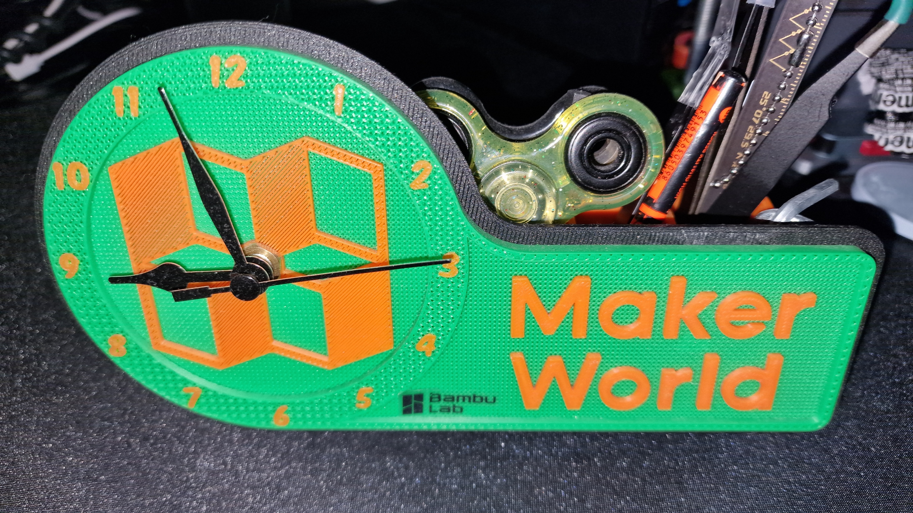 MakerWorld clock print